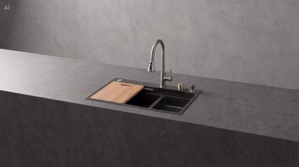 tarjas equipadas axcent con lavavasos