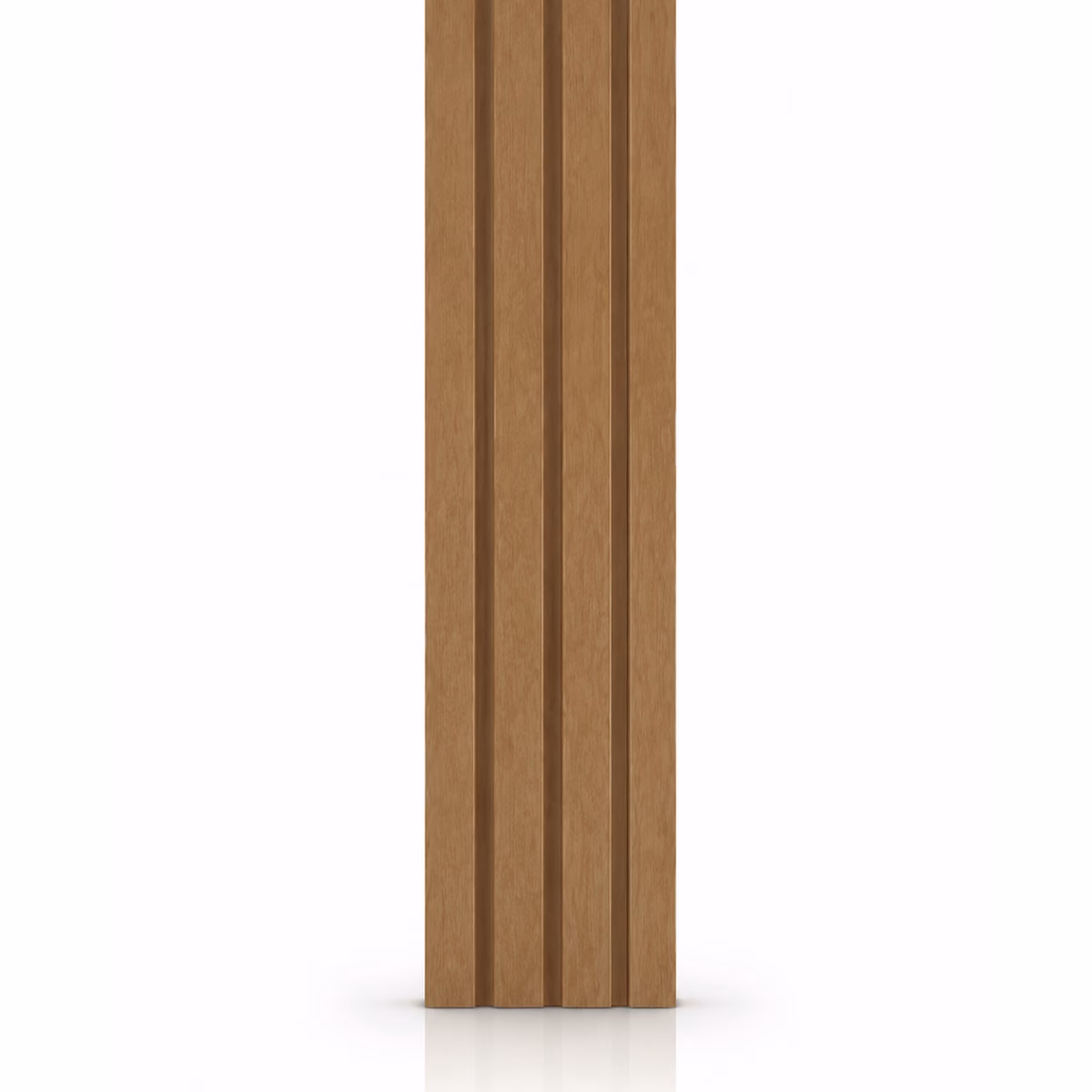 Lambrin para exterior Castel WoodArt Quattro Caramel