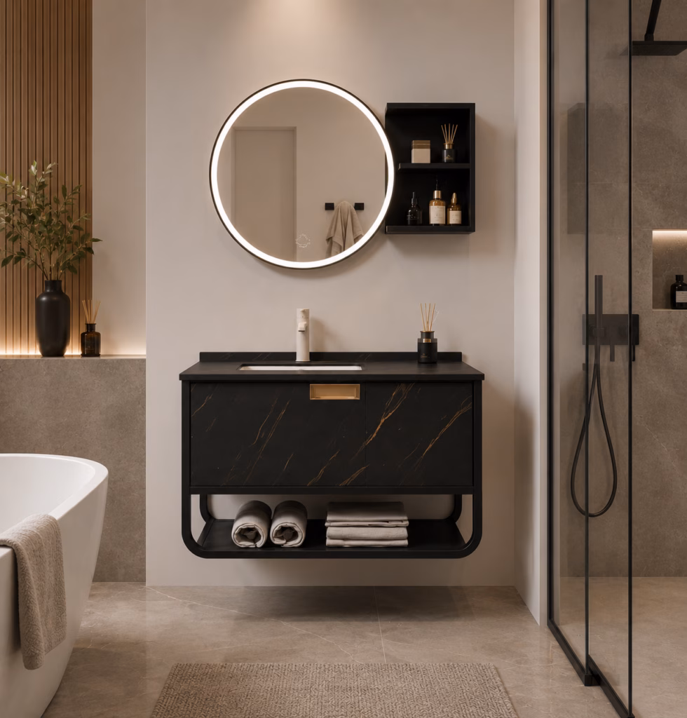 muebles de baño que no se hinchan